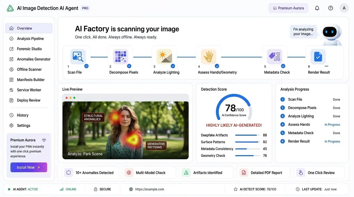 AI data policy Game Master — example of the AI tool dashboard software